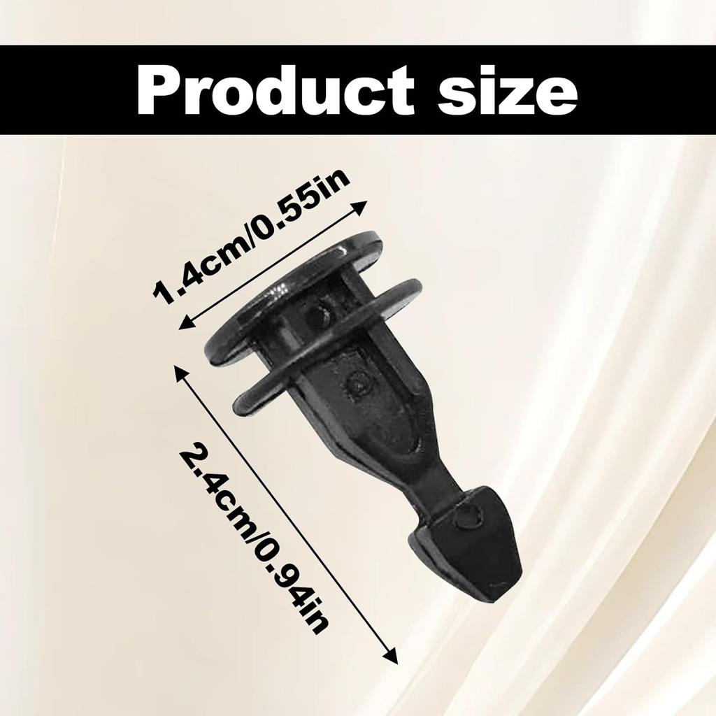 20Pcs Engine Hood Fixing Clip Compatible with Compatible with Honda Honda Odyssey Pilot Ridgeline Acura MDX RDX TLX Replace OE 91547TZ5A02