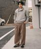 XERO Deep One Tuck Sweat Pants [Vintage Brown]