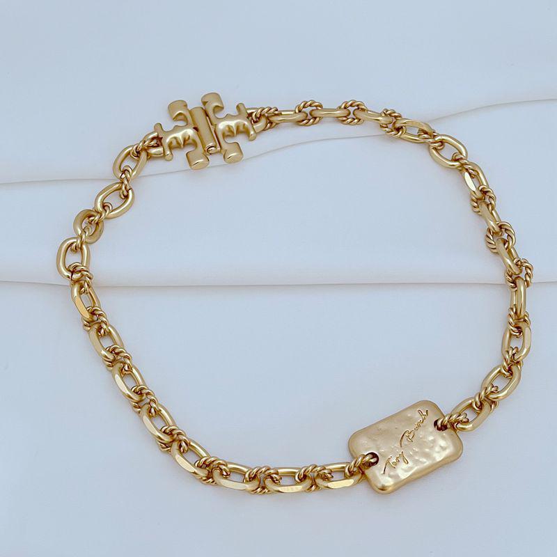 Brățară Colier Lanț Gros Metalic Lux Lejer Șic