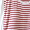 Sleeveless Women's Striped Mid-Length Nightgown with Chest Pads and Wide Straps for Summer, Outdoor Wear, and Home Pajamas.
