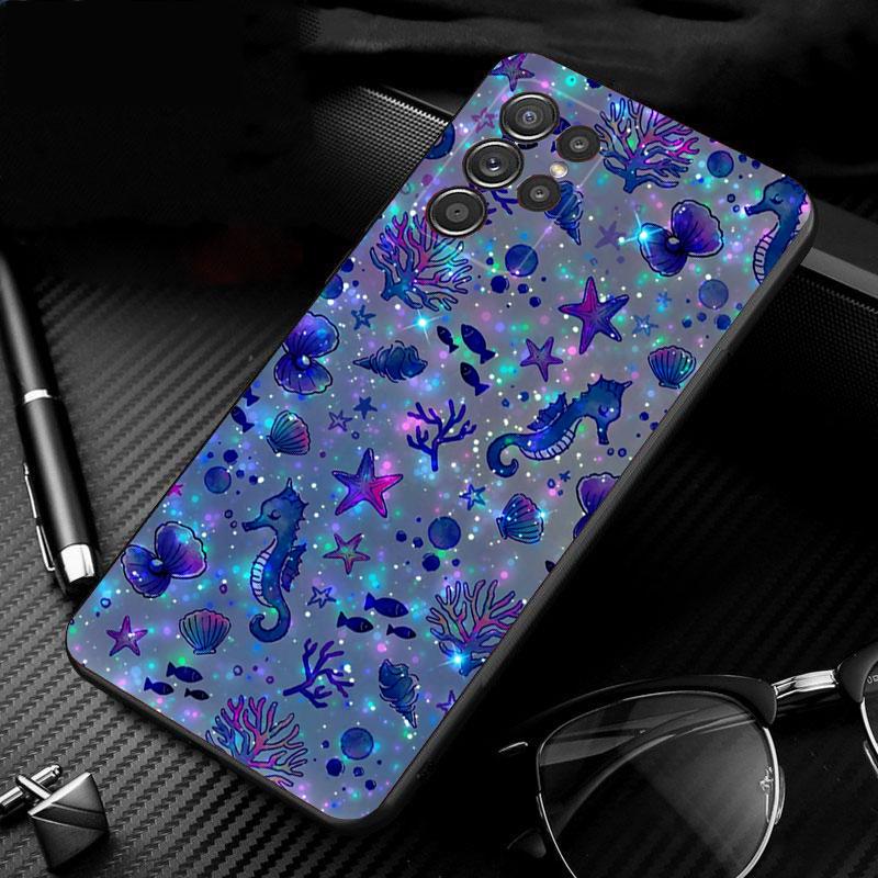 Phone Case For Samsung Galaxy S26 S25 S24 S23 S22 Ultra S23 S22 S25 Plus S24FE S23FE S26Edge Ocean Starfish