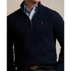 Polo Ralph Lauren Men S Cable Knit Cotton Quarter Zip Sweater mnpoSwe16820600400