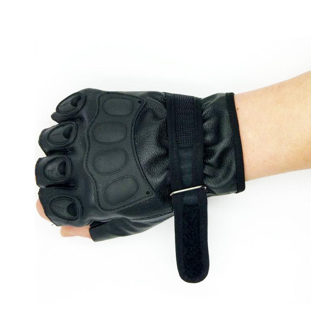 Half Finger Gloves Outdoor Sports Protective Shell Men's Fitness Tactical Fighting Cycling Training Gloves