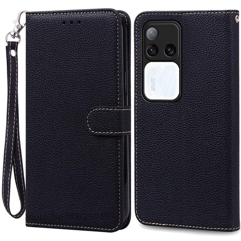 For Vivo V30 Case Wallet Leather Flip Cover For Vivo V30 5G Case Stand Book Cover For Vivo V30 Pro Case Coque Fundas