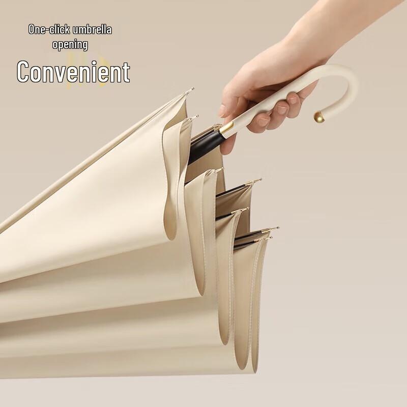 MAYDU Women's Luxury Long-Handle Umbrella