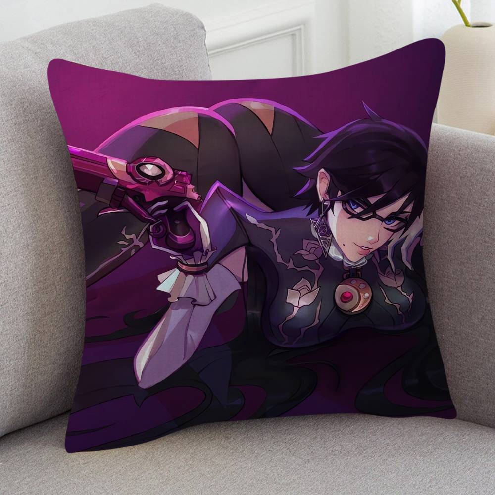 GAME Bayonetta Pillow Cover Sofa Cushion Cover Home Room Decoration Children Gift