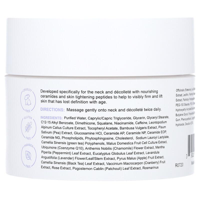 Anti-Aging, Lifting + Firming Neck Cream, 1.7 Oz (50 G)