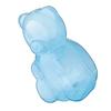 Transparent ABS Candy Bear Jar With Lid For Food Storage And Home Decoration Gummy Storage Container