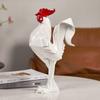 Creative Origami Resin Rooster Craft Ornaments Abstract Animal Sculpture Decorative Art Rooster Statue Gift Home Decoration New