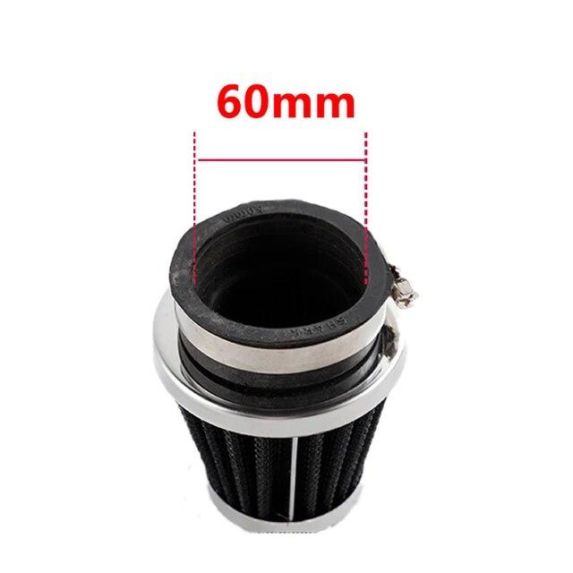 Filtru de aer 28-60mm Filtre cu cap ciupercă pentru motocicletă Admisie de aer cu debit mare pentru ATV Pit Dirt Bike Suzuki Honda Kawasaki Yamaha Moto