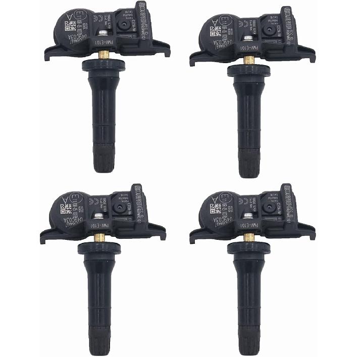 4 pieces Black