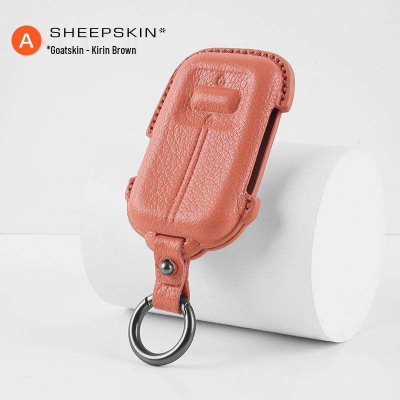 Zeekr 9X Leather Key Case & Card Holder - Protective Cover & Interior Accessory