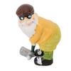 Garden Gnome Ornament Cute Vintage Resin Gnome Statue for Outdoor Yard Decoration
