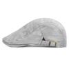 Breathable Thin Beret Hat Sun Protection Adjustable Newsboy Hat Leisure Visor Cap Mesh Shade Duck Tongue Hat Spring Summer