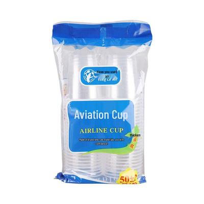 OIMG Thickened Transparent Disposable Plastic Cups