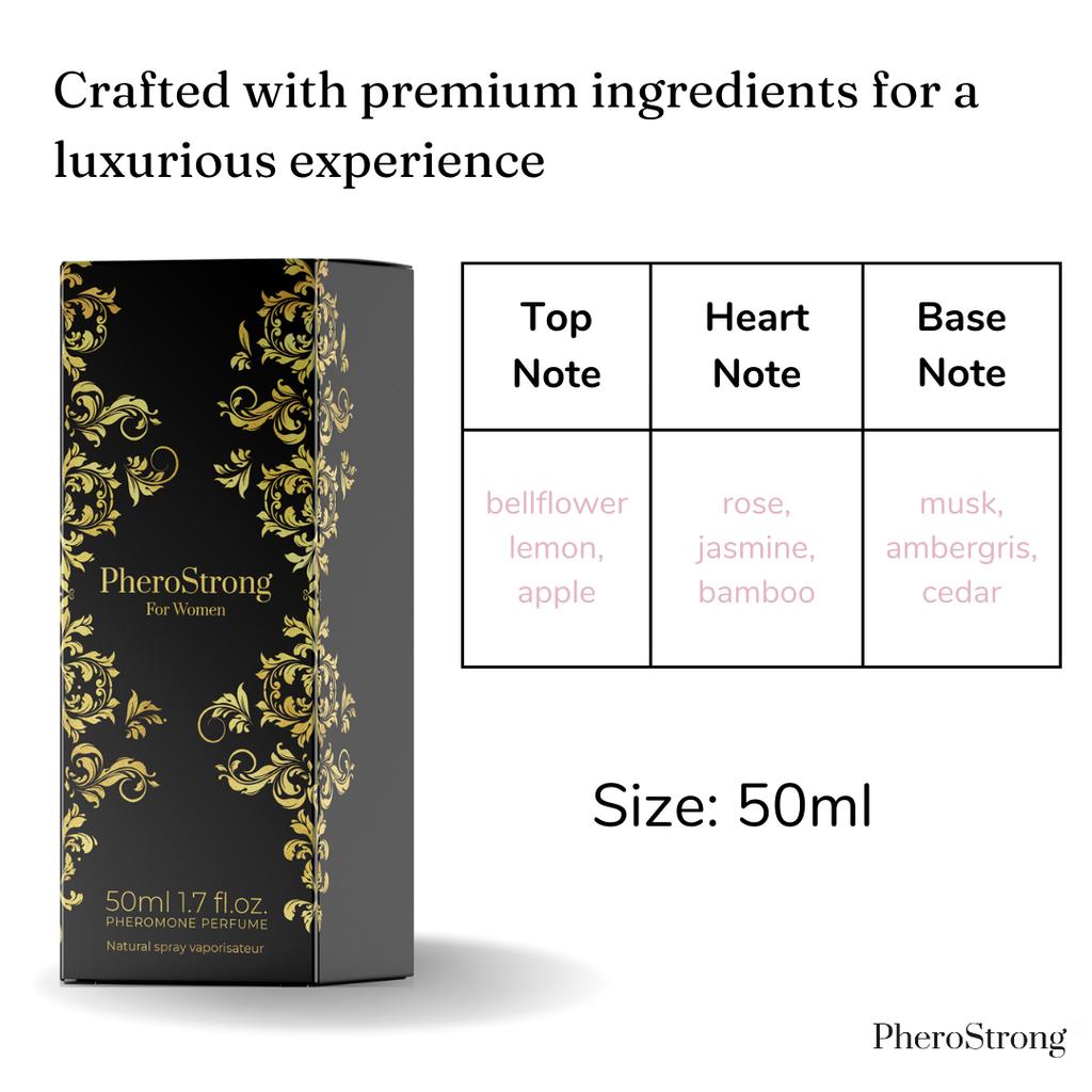 PheroStrong Pheromone for Women - Unleash Your Allure and Captivate Men, 50ml
