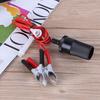 Lunghezza 150 cm Cavi con Pinze per Batteria Auto Rosso Nero Adattatore Accendisigari Pinze a Coccodrillo Isolate Accessori per Riparazione Auto per Emergenza