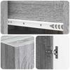 Cabinet Set 2 pcs 33 x 34.5 x 90 cm engineered wood