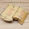 10pc9x7x2.5cm Kraft Paper Box Pillow Shape Candy Box Wedding Favor Gift Boxes For Home Baby Shower Kids Birthday Party Supplies