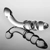 Realistic Dildo Penis G-spot Anal Butt Plug Adult Anus Dilator Crystal Glass Dildos Sex Toys for Woman Female Masturbator