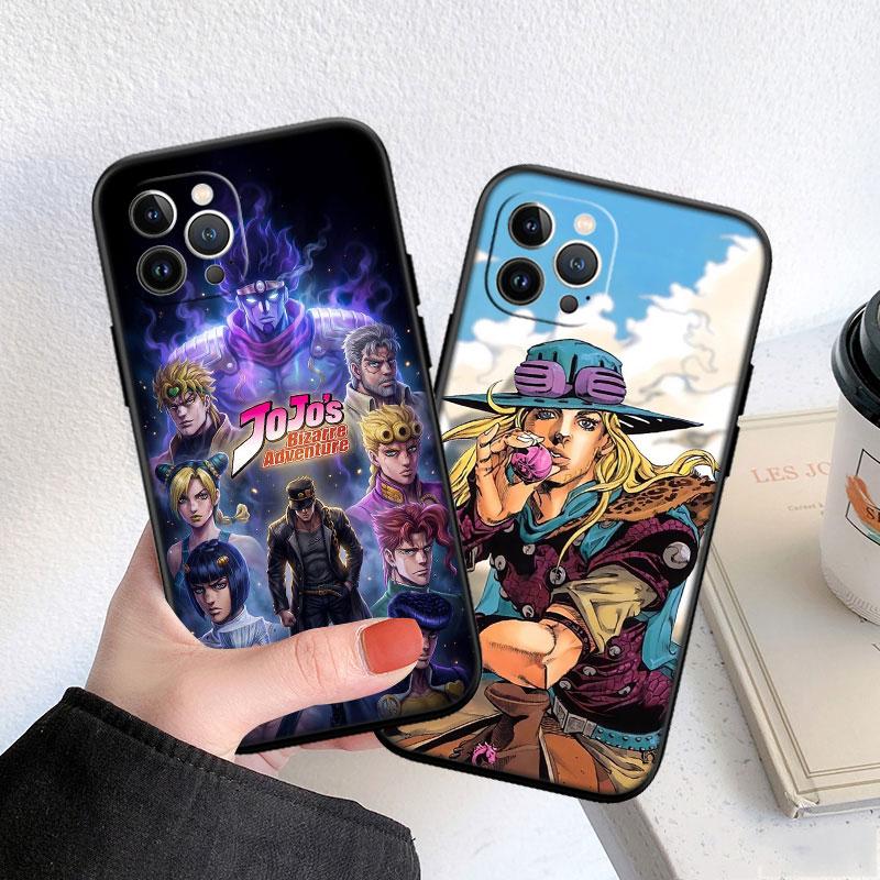LO56 JoJos Bizarre Adventure Soft Shell Phone Case for Xiaomi Poco C40 C50 C51 C55 C65 C71 C75 F3 F5 F6 F7 M2 M3 Pro Ultra