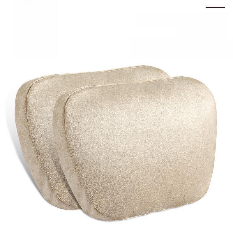 Auto-Kopfstütze, Nackenkissen, Taillenstütze, Sitzrückenpolster aus Wildleder für die Mercedes-Benz S-Klasse, All-in-One-Autokissen.