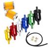 Cleanable Fuel Filter Element Accessory Easy Installation Filter CNC Aluminum Filter Aluminum Alloy Construction