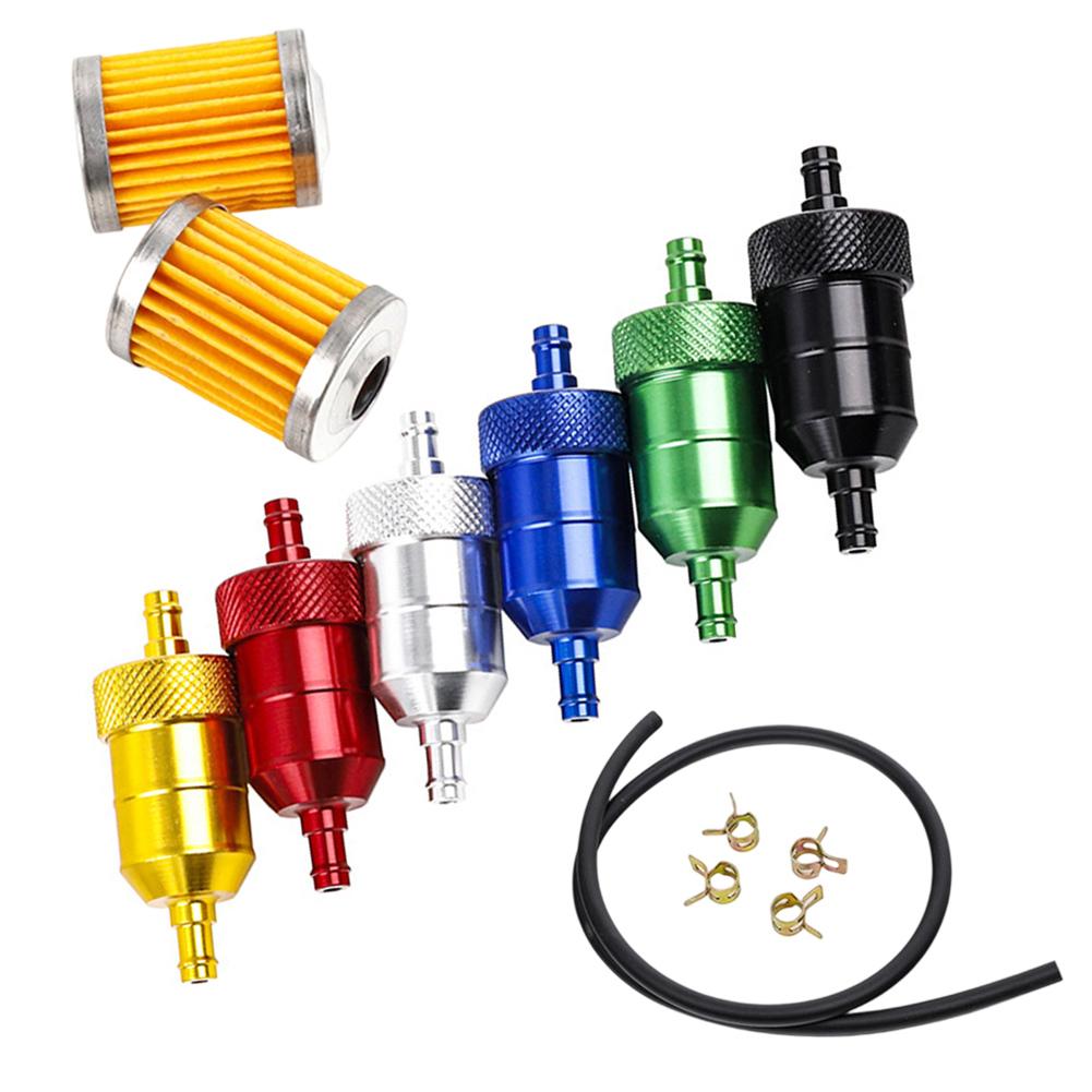 Cleanable Fuel Filter Element Accessory Easy Installation Filter CNC Aluminum Filter Aluminum Alloy Construction