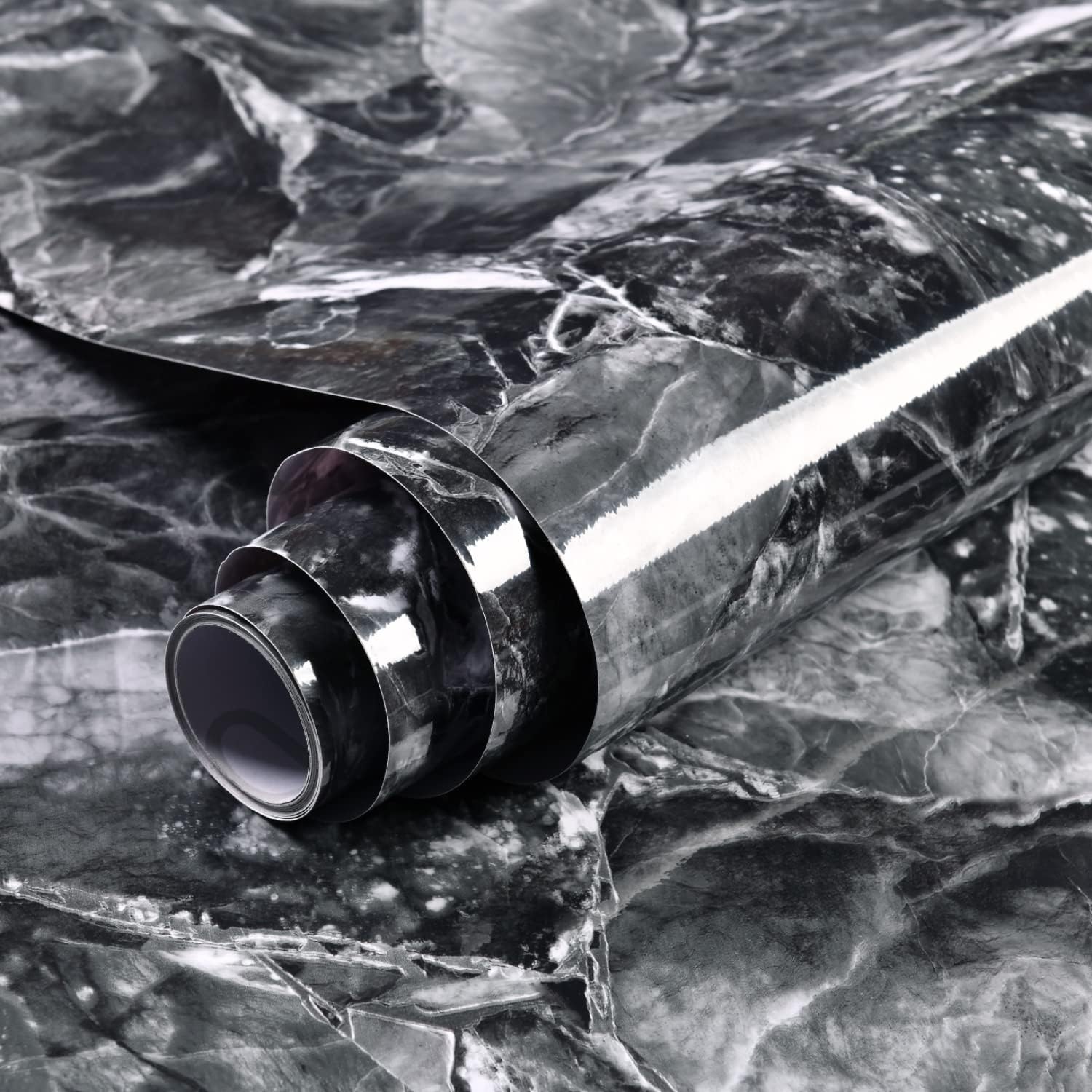 

Самоклеящиеся водонепроницаемые мраморные обои виниловая пленка наклейки на стену ванная комната кухня шкаф комната украшение липкая бумага наклейка 40 x 100 cm