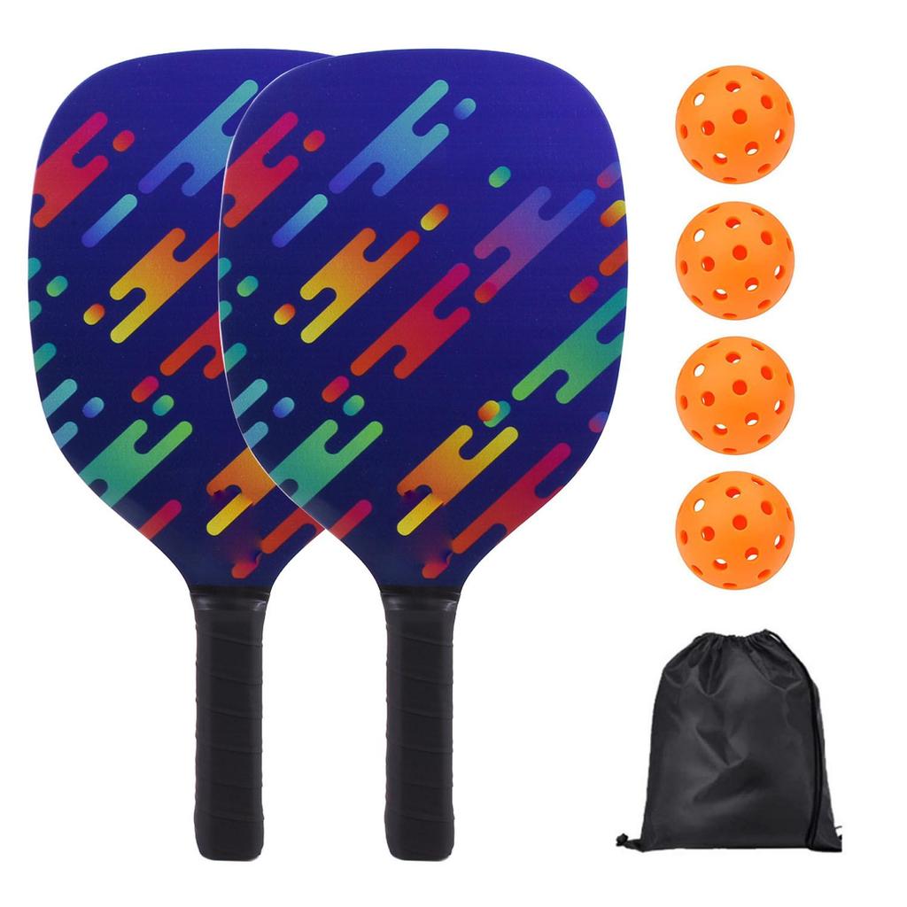 Pickleball-Schläger aus Kohlefaser-Wabenstruktur für Outdoor-Sportarten