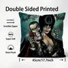E-ElviraS Mistress Dark Cushion Cover Comfortable Reversible Pillow Cover Ideal for Car Sofa Bedroom & Beyond
