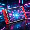Small 2.4 Inch TFT Screen with SPI Interfaces Low Power Consumption Lcd Upgrades Ideal for Portable Devices & Projects