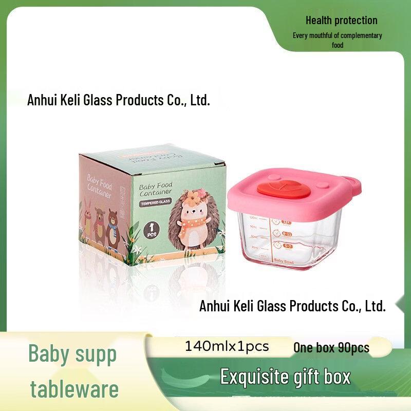 Abay Children s Glass Food Bowl Set