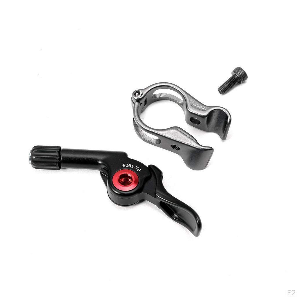 Fahrrad Sattelstütze Dropper Remote Hebel Sattelstütze 22,2 mm Lenkerklemme