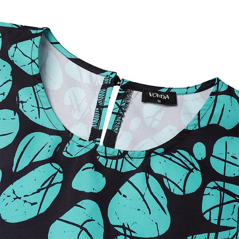 L-5XL Women Long Sleeve Striped Print Patchwork Casual Baggy Maxi Kaftan Dress