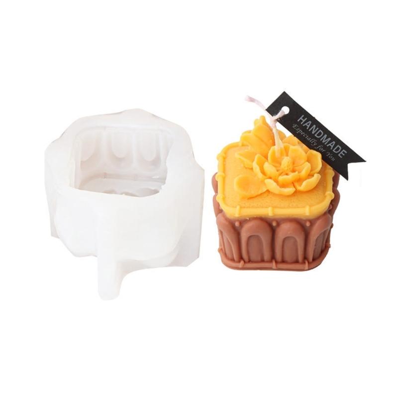 

Pot Culture Shaped Silicone Mold for Candle Making Flower Scented Candle Resin Molds for Making DIY Wedding Art Candle
