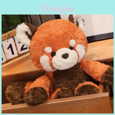 Cute Cartoon Raccoon Plush Toy For Children Cozy Hugging Pillow Perfect For Naptime