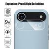 For iPhone 17 Air Camera Lens Protector Arc Edge Clear Tempered Glass Film