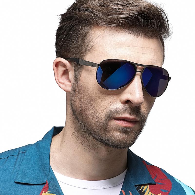 Luxus Herren Polarisierte Sonnenbrille Autofahren Sonnenbrille Männer Frauen Designer Vintage Schwarze Piloten Sonnenbrille UV400