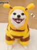 Pet Clothes for Dogs and Cats - Autumn Winter Transformation Outfit Teddy Bear Poodle French Bulldog Fleece Medium Dog