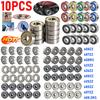 10 Peças 608ZZ Rolamentos de Esferas para Skate Rolamento Miniatura de Fileira Única 8x22x7mm Rolamentos de Esferas para Skates Patins em Linha Scooters