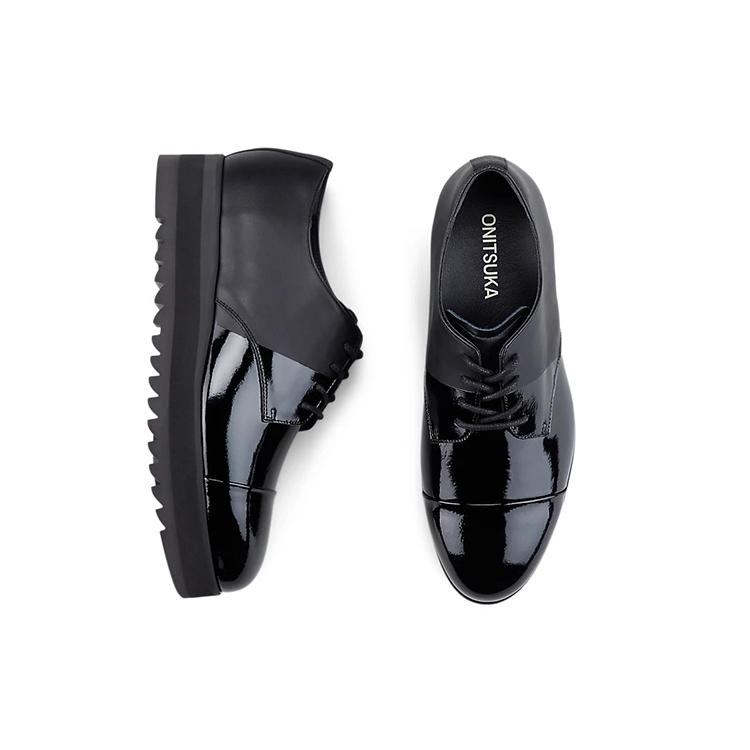 Onitsuka Tiger Leather Derby Shoes 1182A244-001