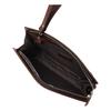 Black Dakota Black Label Clutch Bag Genuine Leather Axorio 3 1623702 Dakota BLACK LABEL Second Bag Handbag Cowhide Leather Chocolate [Dakota Label]