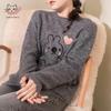 Snuofude Women's S21-010 Wool Blend Knit Sweater