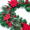 Hot-Selling 2.7m Christmas Tree Decoration Rattan for Staircases, Hotels, Malls, Bars, and Door Hanging — Encrypted Rattan Wreath