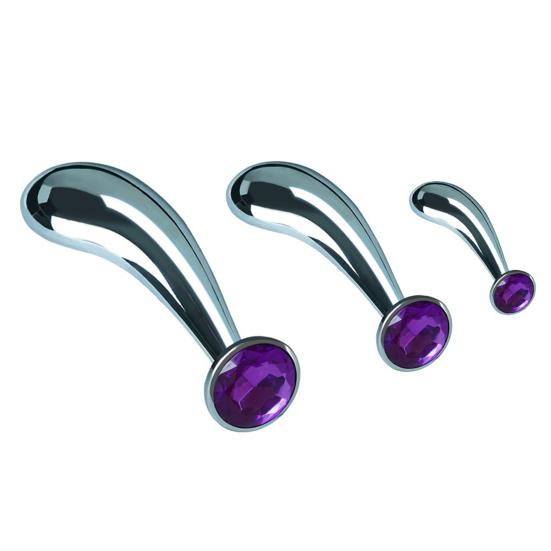 Mini Metal Anal Plug Butt Dilator G Sport Massager Couple Masturbation Sex Toy
