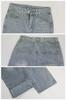 ROKUA Straight Denim Loose Korean Perfect for and Light Washed Jeans Women's High-Waisted Pants, Flattering, Fit, Retro, Vintage, Style, Slimming,
