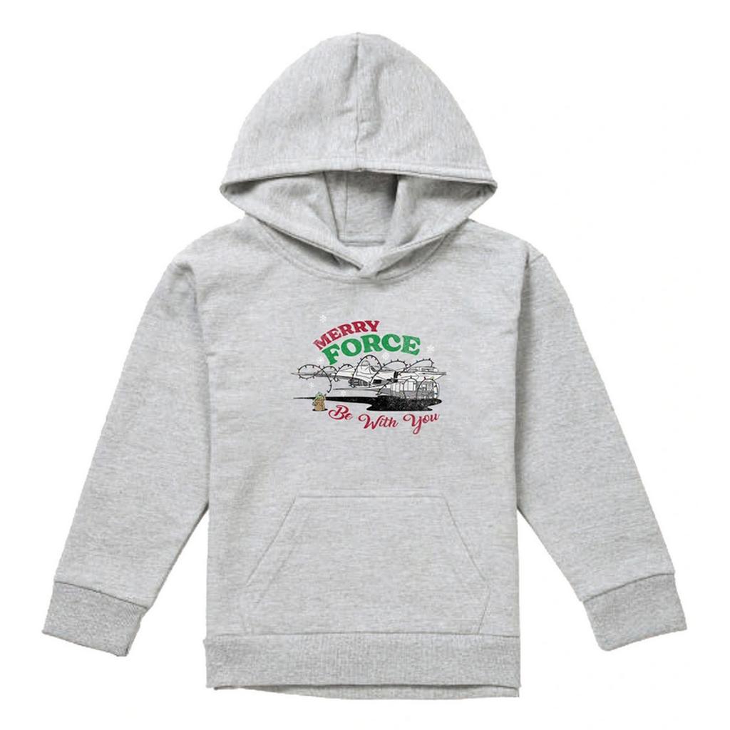 Disney Star Wars Childrens/Kids Merry Force Be With You Grogu Christmas Hoodie