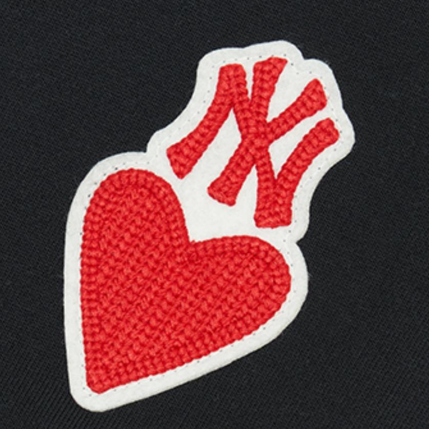 New MLB Sweatshirt Major League Baseball MLB Children's Team Black Kids' 7AMTH0124-50BKS