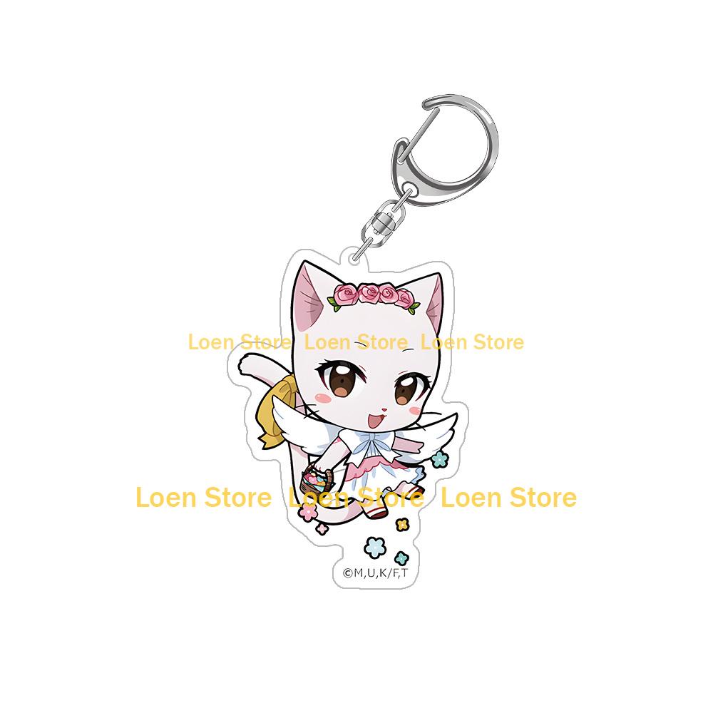 FAIRY TAIL 100 Years Quest Dress-up Natsu Dragneel Lucy Heartfilia Erza Scarlet Gray Fullbuster Chibi Anime Acrylic Keychain Toy